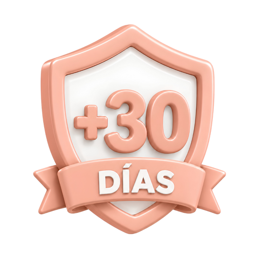 Garantía Ampliada: +30 Días